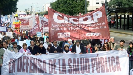 Profesionales de la salud realizarán un paro en reclamo de paritarias