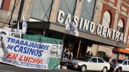 Tras el cierre de dos casinos, los trabajadores del sector realizarán un paro el viernes 12