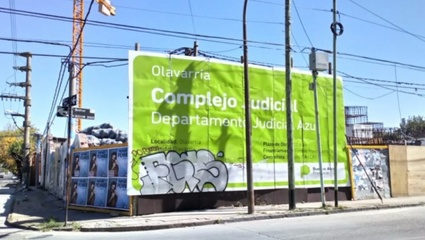 ¿Obra que empieza, obra que se termina? Se paralizó una obra del Polo Judicial de Olavarría