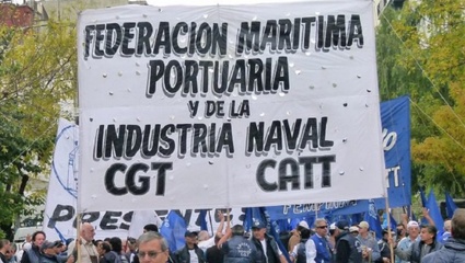Paro en el Puerto de Buenos Aires: trabajadores realizan cese de actividades hasta el martes