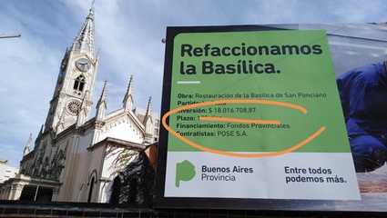 Mientras se profundiza la crisis en hospitales y escuelas, Vidal destinará $18 millones a la refacción de una basílica