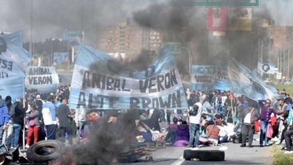 Gremios combativos realizarán un paro activo en la ciudad y cortarán los accesos y salidas de la autopista La Plata – Capital Federal