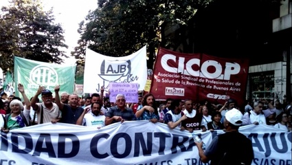 Estatales, judiciales y profesionales de la salud bonaerenses anunciaron un nuevo paro e instalarán una carpa frente al Congreso