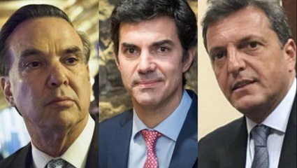 Tras la disolución de Alternativa Federal, Massa, Pichetto y Urtubey vuelven a verse las caras