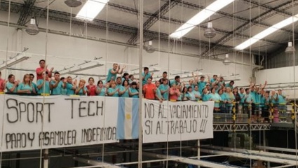Trabajadores textiles recuperaron una fábrica que había cerrado en enero por la crisis