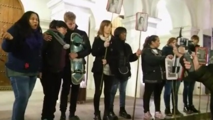 La intendenta de Monte volvió a plantar a los familiares de las víctimas de la masacre