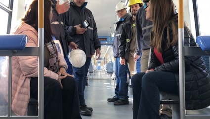 Vidal pisó distrito peronista, defendió la inversión ferroviaria y apuntó que son “hechos, no palabras”