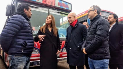 Con eje en la seguridad y el “trabajo en equipo”, Vidal llevó al conurbano a Rodríguez Larreta