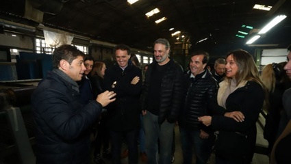 En un bastión de cambiemos, Kicillof dijo que la provincia "necesita poner en marcha a todas las pymes"