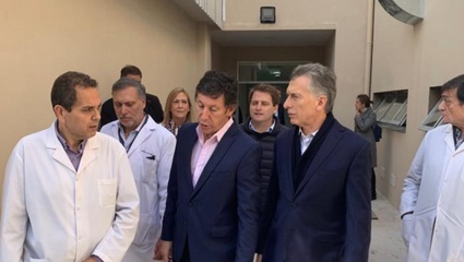 Sin Vidal y en dos bastiones oficialistas, Macri visitó la primera sección electoral