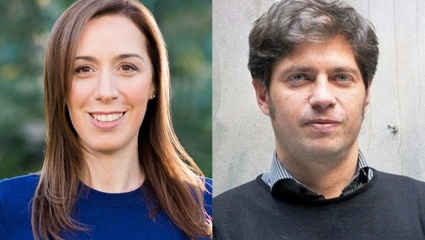 A diez días de la elección, una encuesta registró una ventaja de siete puntos de Kicillof sobre Vidal