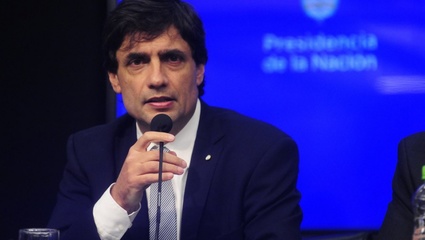 Lacunza anunció que trabajará en estabilizar el dólar y en garantizar el acuerdo con el Fondo