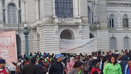 Luego de reprimir la protesta, el gobierno de Garro pagó salarios atrasados a cooperativistas