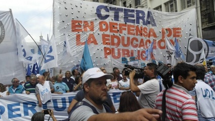 Comenzó el paro nacional docente convocado por CTERA en repudio a las agresiones en Chubut