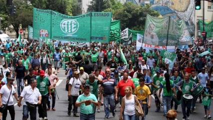 Comenzó el paro nacional de estatales en reclamo por reapertura de paritarias