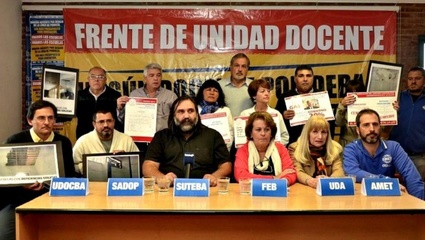 Gremios docentes reclamarán mañana por la mensualización de la cláusula gatillo y la actualización de asignaciones familiares