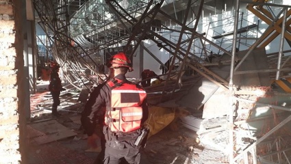 Trabajadores de la obra que se derrumbó en Ezeiza denunciaron que los apuraban para que el gobierno la inaugure antes de las elecciones