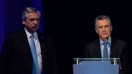 La primera encuesta tras el debate dio como ganador a Alberto Fernández