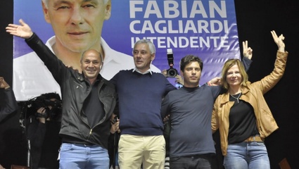 Kicillof: “Fabián Cagliardi será el próximo intendente que va poner en alto a Berisso”