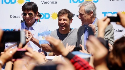 De visita en Lobos, Kicillof llamó a votar boleta completa y pidió decir “nunca más al neoilberlismo en Argentina”