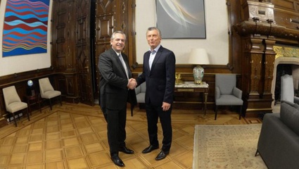 Fernández y Macri se reunieron en Casa Rosada y arrancaron una transición de 44 días