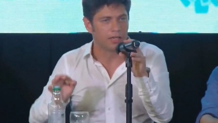 Kicillof, en Hurlingham: “No vamos a llorar la herencia, vamos a gobernar"