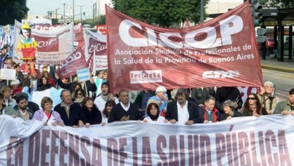 Los médicos bonaerenses marcharán este jueves para exigirle al gobierno de Vidal la reapertura de paritarias