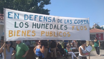 Medio Ambiente: vecinos, concejales y funcionarios de Tigre se movilizaron por el cuidado del agua