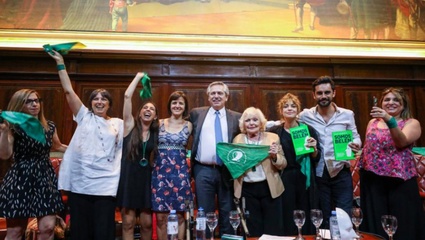 Aborto Legal: Fernández anticipó que el Ejecutivo está tratando de enviar el proyecto "esta semana"
