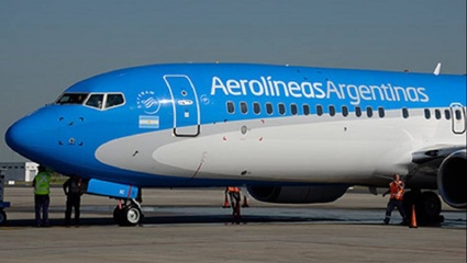 "Bienvenidos a casa": El mensaje del piloto de Aerolíneas Argentinas tras llegar al país