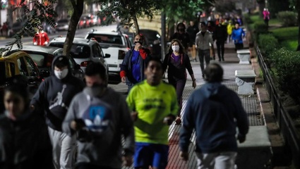 Polémica: presentaron un amparo para que los runners puedan volver a salir a las plazas