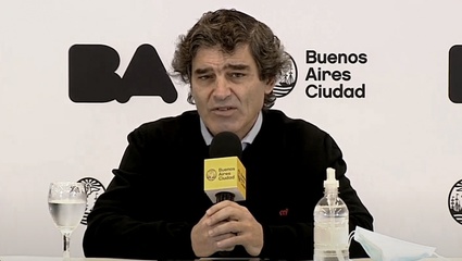 Quirós dijo que "no queda tanto esfuerzo por delante" pero advirtió: "Eso no significa que lo peor ya pasó"