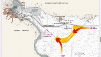 Gastón Harispe: "El Canal de Magdalena es una prioridad nacional"