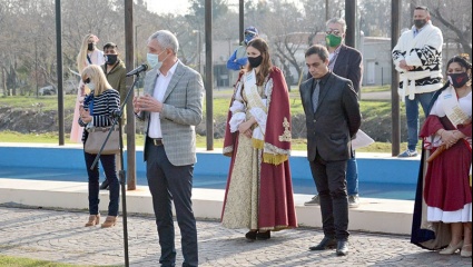 Un paso bien y dos mal: Cagliardi celebró la Fiesta del Inmigrante pero los vecinos repudiaron su forma