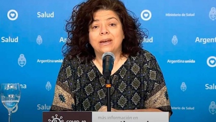 Vizzotti: "Se están terminando los pasos para aprobar la vacuna rusa en mayores de 60"