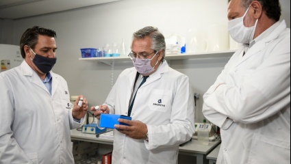 Suero hiperinmune: Alberto Fernández destacó el “enorme logro de la ciencia argentina”