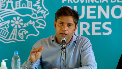 Kicillof: “Si la baja de casos se acentúa, vamos a poder flexibilizar restricciones”