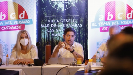 Axel Kicillof: “En lugar de tener un 25% de ocupación como en Europa, hemos tenido hasta un 75% de afluencia turística”