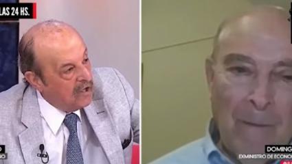 Durísimo cruce entre Julio Bárbaro y Domingo Cavallo: "Vos sos la dictadura"