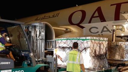 En la madrugada llegaron 580.000 dosis de la vacuna Oxford AstraZeneca desde la India