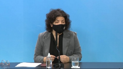 Vizzotti defendió la suspensión de clases presenciales: "Argentina está en el peor momento"