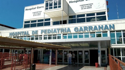 El Hospital Garrahan tiene una ocupación del 100% en las salas de niños con coronavirus