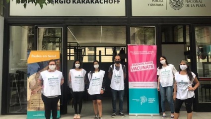Funcionará en la UNLP una posta de vacunación exclusiva para estudiantes