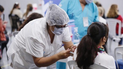 Argentina alcanzó la inmunización de más del 55 por ciento de la población