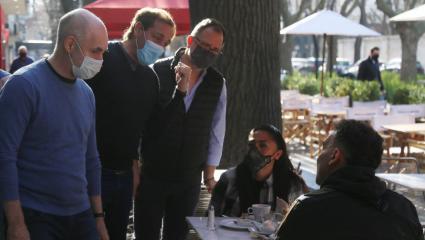 La puja callejera: el desembarco de JxC para disputar el entramado del FdT