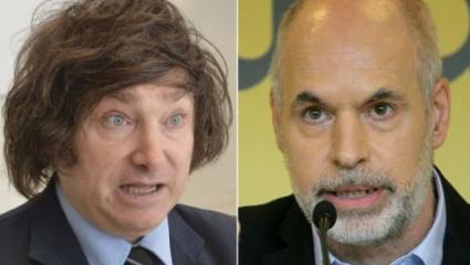 Javier Milei no se retracta de sus insultos contra Horacio Rodríguez Larreta