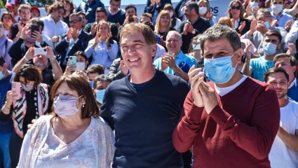 Santilli, Manes y Ocaña presentaron la lista de Juntos para noviembre