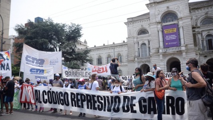 Marcharán en rechazo al Código Contravencional de Garro: “Atenta contra todas las libertades de la ciudadanía”
