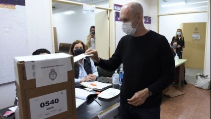 Votó Rodríguez Larreta y dijo que espera que los resultados estén temprano