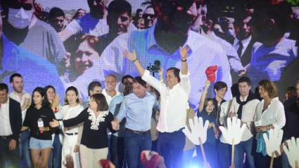 Julio Garro fue la voz cantante del triunfo de Juntos en La Plata